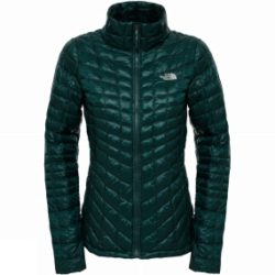 The North Face Womens ThermoBall Jacket Darkest Spruce